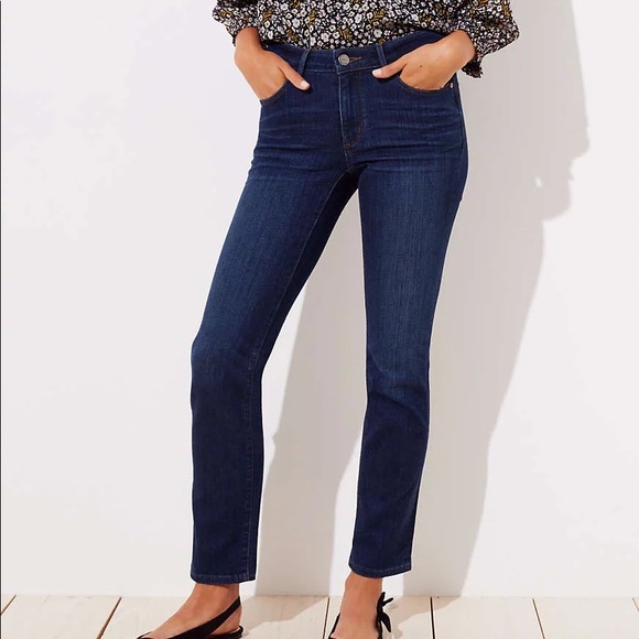 Loft curvy straight jeans - draug.net